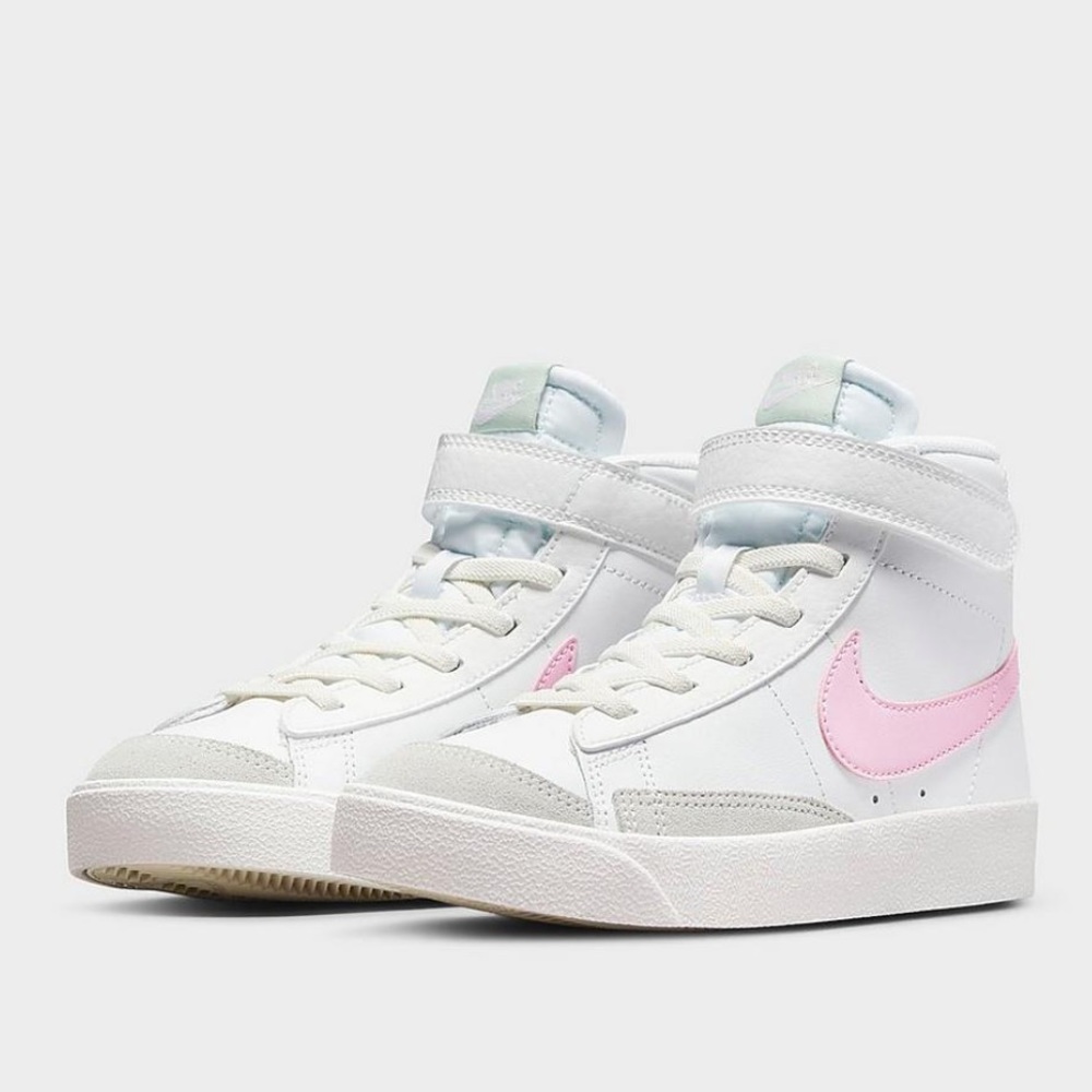 LITTLE KIDS' NIKE BLAZER MID '77 STRETCH LACE CASUAL SHOES